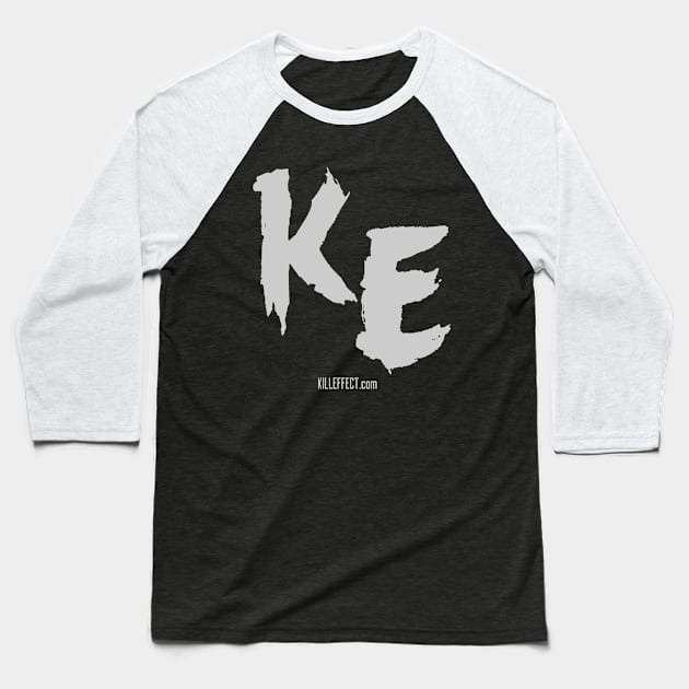 K.E Logo Baseball T-Shirt by killeffect